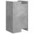 Dulap, gri beton, 45x35x75 cm, lemn prelucrat GartenMobel Dekor