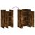 Dulap, stejar fumuriu, 45x35x75 cm, lemn prelucrat GartenMobel Dekor