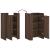 Dulap, stejar maro, 45x35x75 cm, lemn prelucrat GartenMobel Dekor