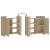 Dulap, stejar sonoma, 73,5x35x75 cm, lemn prelucrat GartenMobel Dekor