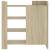 Dulap, stejar sonoma, 73,5x35x75 cm, lemn prelucrat GartenMobel Dekor