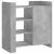 Dulap, gri beton, 73,5x35x75 cm, lemn prelucrat GartenMobel Dekor