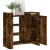 Dulap, stejar fumuriu, 73,5x35x75 cm, lemn prelucrat GartenMobel Dekor
