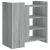 Dulap, gri sonoma, 73,5x35x75 cm, lemn prelucrat GartenMobel Dekor