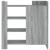 Dulap, gri sonoma, 73,5x35x75 cm, lemn prelucrat GartenMobel Dekor
