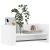 Raft de perete, alb, 70,5x35x30,5 cm, lemn prelucrat GartenMobel Dekor