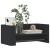 Raft de perete, negru, 70,5x35x30,5 cm, lemn prelucrat GartenMobel Dekor