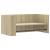 Raft de perete, stejar sonoma, 70,5x35x30,5 cm, lemn prelucrat GartenMobel Dekor