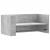 Raft de perete, gri beton, 70,5x35x30,5 cm, lemn prelucrat GartenMobel Dekor