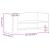 Raft de perete, gri sonoma, 70,5x35x30,5 cm, lemn prelucrat GartenMobel Dekor