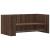 Raft de perete, stejar maro, 70,5x35x30,5 cm, lemn prelucrat GartenMobel Dekor