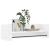 Raft de perete, alb, 100x35x30,5 cm, lemn prelucrat GartenMobel Dekor