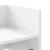 Raft de perete, alb, 100x35x30,5 cm, lemn prelucrat GartenMobel Dekor