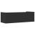 Raft de perete, negru, 100x35x30,5 cm, lemn prelucrat GartenMobel Dekor