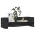 Raft de perete, negru, 100x35x30,5 cm, lemn prelucrat GartenMobel Dekor