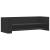 Raft de perete, negru, 100x35x30,5 cm, lemn prelucrat GartenMobel Dekor