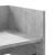 Raft de perete, gri beton, 100x35x30,5 cm, lemn prelucrat GartenMobel Dekor