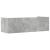 Raft de perete, gri beton, 100x35x30,5 cm, lemn prelucrat GartenMobel Dekor