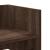 Raft de perete, stejar maro, 100x35x30,5 cm, lemn prelucrat GartenMobel Dekor