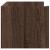 Raft de perete, stejar maro, 100x35x30,5 cm, lemn prelucrat GartenMobel Dekor