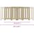 Mască pentru calorifer stejar sonoma 205x21,5x83,5 cm lemn GartenMobel Dekor