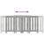 Mască pentru calorifer gri beton 205x21,5x83,5cm lemn prelucrat GartenMobel Dekor