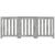 Mască pentru calorifer gri beton 205x21,5x83,5cm lemn prelucrat GartenMobel Dekor