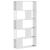 Bibliotecă cu 5 niveluri, alb 80,5x23,5x162,5 cm lemn prelucrat GartenMobel Dekor