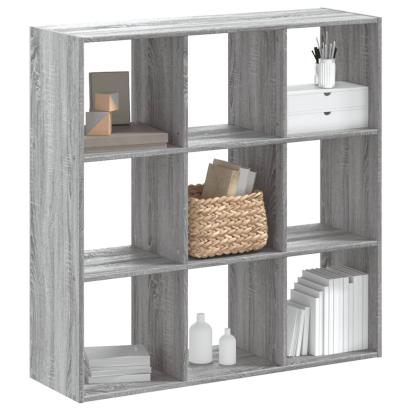 Bibliotecă, gri sonoma, 102x32x102 cm, lemn prelucrat GartenMobel Dekor