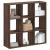 Bibliotecă, stejar maro, 102x32x102 cm, lemn prelucrat GartenMobel Dekor