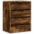 Dulap colț cu sertare stejar fumuriu 60x41x76 cm lemn prelucrat GartenMobel Dekor