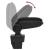 Cotieră auto, negru, 13x34x(33-46) cm ABS GartenMobel Dekor