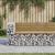 Bancă de grădină design gabion 122x71x65,5cm lemn pin impregnat GartenMobel Dekor