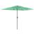 Umbrelă soare de grădină cu stâlp din oțel verde 300x200x250 cm GartenMobel Dekor