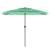 Umbrelă soare de grădină cu stâlp din oțel verde 300x200x250 cm GartenMobel Dekor