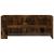 Raft de perete, stejar fumuriu, 70,5x35x30,5 cm, lemn prelucrat GartenMobel Dekor
