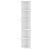 Raft colțar perete alb 36,5x36,5x140 cm lemn prelucrat GartenMobel Dekor