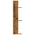 Raft colțar perete lemn vechi 36,5x36,5x140 cm lemn prelucrat GartenMobel Dekor