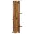 Raft colțar perete lemn vechi 36,5x36,5x140 cm lemn prelucrat GartenMobel Dekor