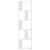 Bibliotecă cu 5 niveluri, alb 45x23,5x162,5 cm lemn prelucrat GartenMobel Dekor
