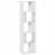 Bibliotecă cu 5 niveluri, alb 45x23,5x162,5 cm lemn prelucrat GartenMobel Dekor