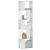 Bibliotecă cu 5 niveluri, alb 45x23,5x162,5 cm lemn prelucrat GartenMobel Dekor