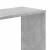 Bibliotecă cu 5 niveluri gri beton 45x23,5x162,5 cm lemn GartenMobel Dekor