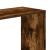 Bibliotecă cu 5 niveluri stejar fumuriu 45x23,5x162,5 cm lemn GartenMobel Dekor