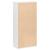 Bibliotecă, alb, 50x25x105 cm, lemn prelucrat GartenMobel Dekor