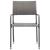 Scaune dining de grădină stivuibile 6 buc. gri poliratan GartenMobel Dekor