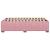 Cadru de pat, roz, 120x190 cm, catifea GartenMobel Dekor