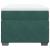 Pat continental cu saltea, verde închis, 80x200 cm, catifea GartenMobel Dekor