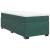 Pat box spring cu saltea, verde închis, 90x190 cm, catifea GartenMobel Dekor