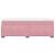 Pat box spring cu saltea, roz, 100x200 cm, catifea GartenMobel Dekor